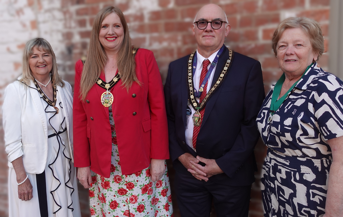 The Chair and Vice Chair, with their Consorts