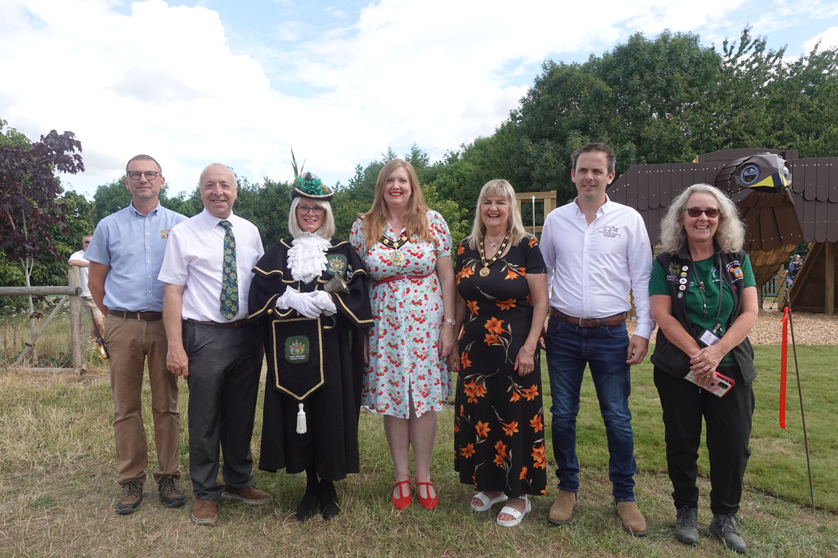 Sparrowhawk Opening at Rosliston - July 2025