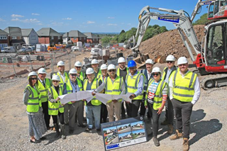 Brand new Chellaston bungalows get underway
