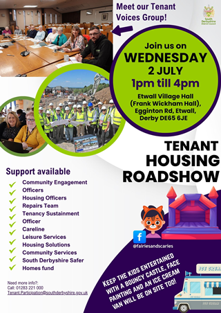 Tenant Housing Roadshow - 2 July 2025
