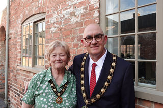 Cllr Alistair Tilley, Lenore Tilley - Chair and Chair's Consort 2026-27