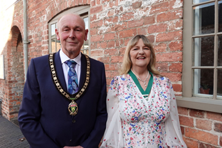 Cllr Taylor, Sue Taylor - Vice Chair and Consort 2026-27