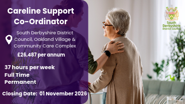 Careline Support Co-Ordinator (2 Posts)