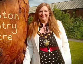 Cllr Angela Archer, Chair of South Derbyshire District Council