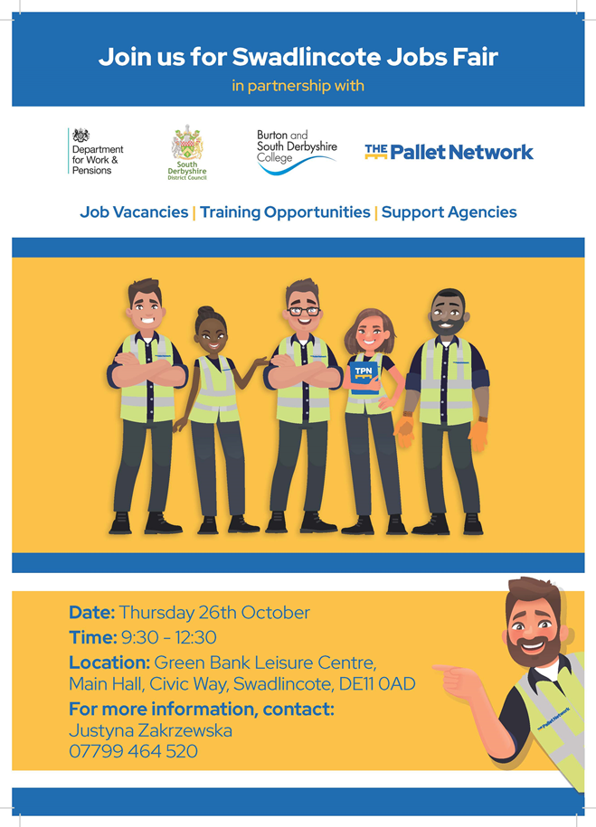 TPN Swaddlincote Job Fair