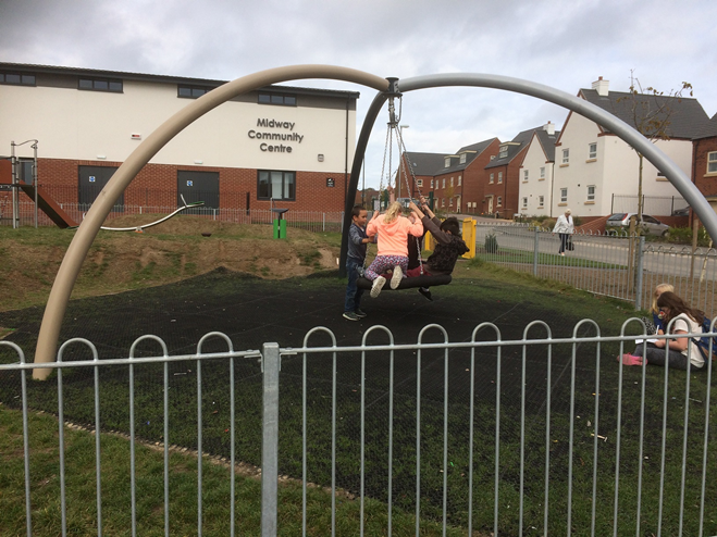 Outdoor play area