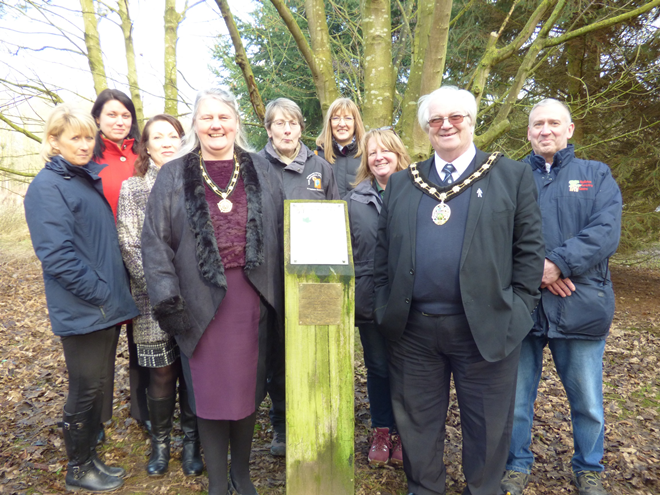 Holocaust tree planting 2017 