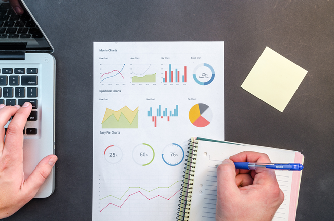 Data and charts