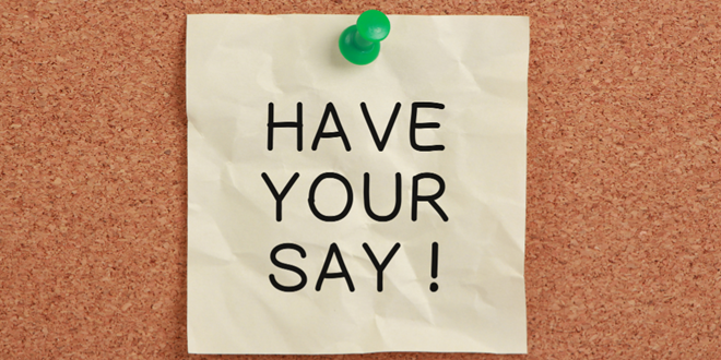 Have your say