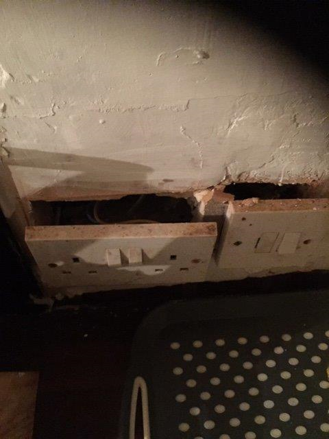 Halaj prosecution - electrical sockets