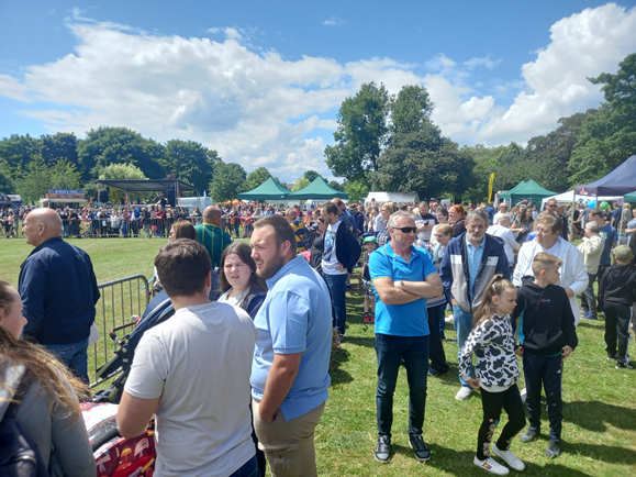 Festival of Leisure crowds