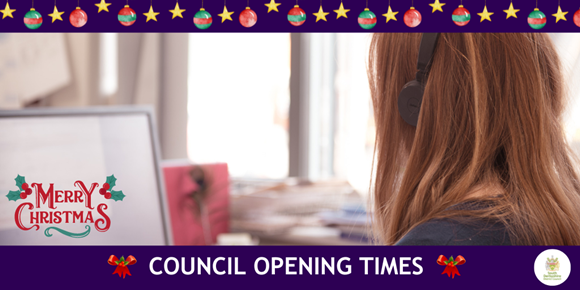 Xmas opening times