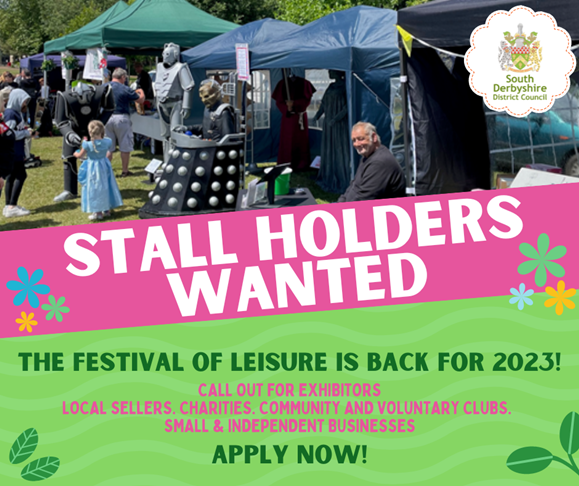 Stall Holders Wanterd 2023