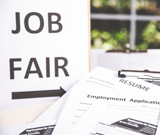 Job fair paperwork
