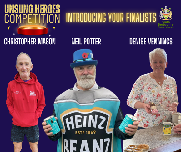  Vote Now for South Derbyshire’s Unsung Hero 2025! 