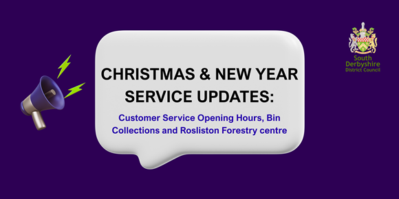 Christmas and New Year Service Update
