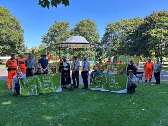 Six Green Flag Awards recognise South Derbyshire’s outstanding parks and green spaces