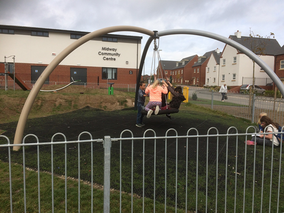 Outdoor play area