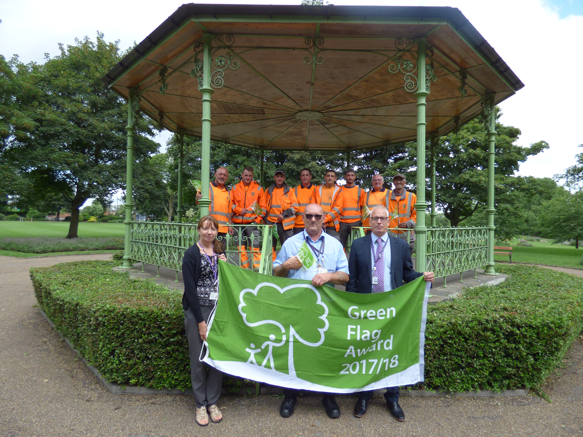 Green Flag Award - Maurice Lea 2017