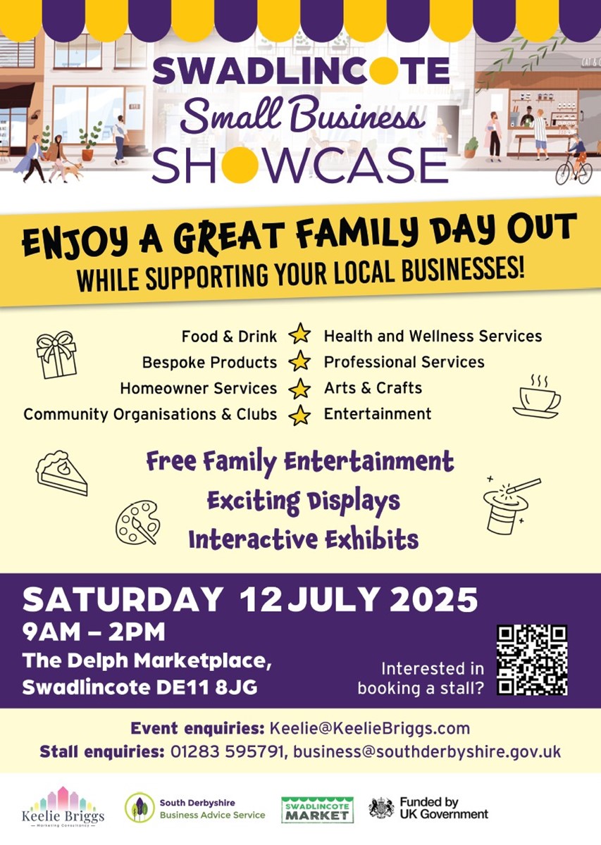 Swadlincote Small Business Showcase event