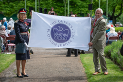 Platinum Jubilee flag launch
