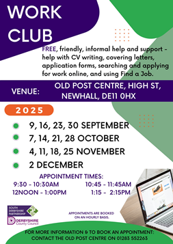 Work Club - September - December 2025
