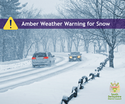 Amber Weather Warning for Snow