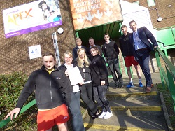 Council and Green Bank Leisure Centre staff 