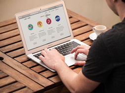 Typing on mac book