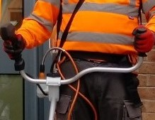 Battery-powered team reduce impact