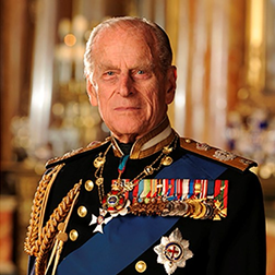 HRH The Duke of Edinburgh ONLINE USE ONLY square.
