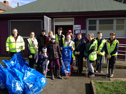Big Spring Clean Up event