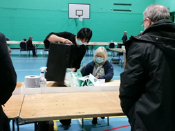 By-election ballot box 2021