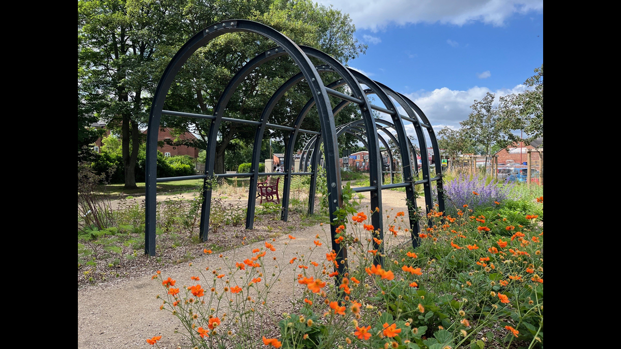 The Arches - Miners Memorial Garden