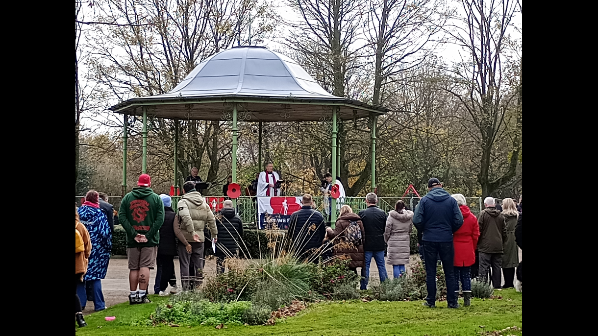 Remembrance Service at Maurice Lea Memorial Park