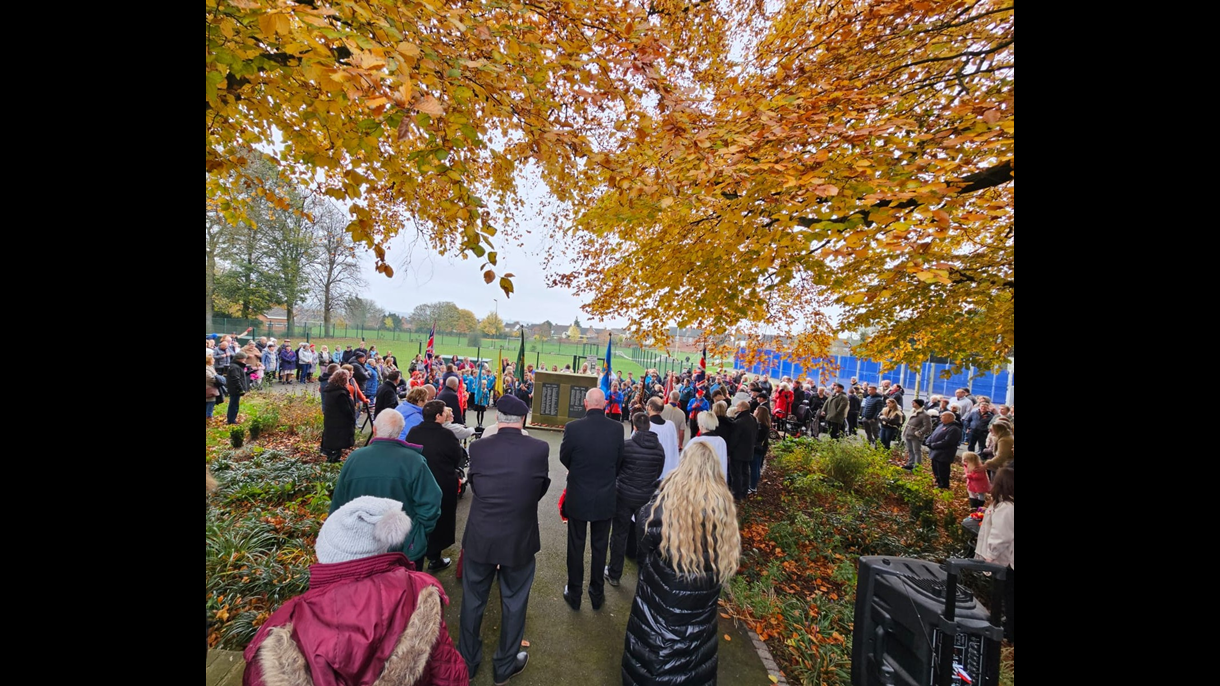 Newhall Park Remembrance Service 24