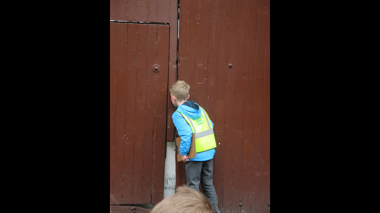 Through the keyhole