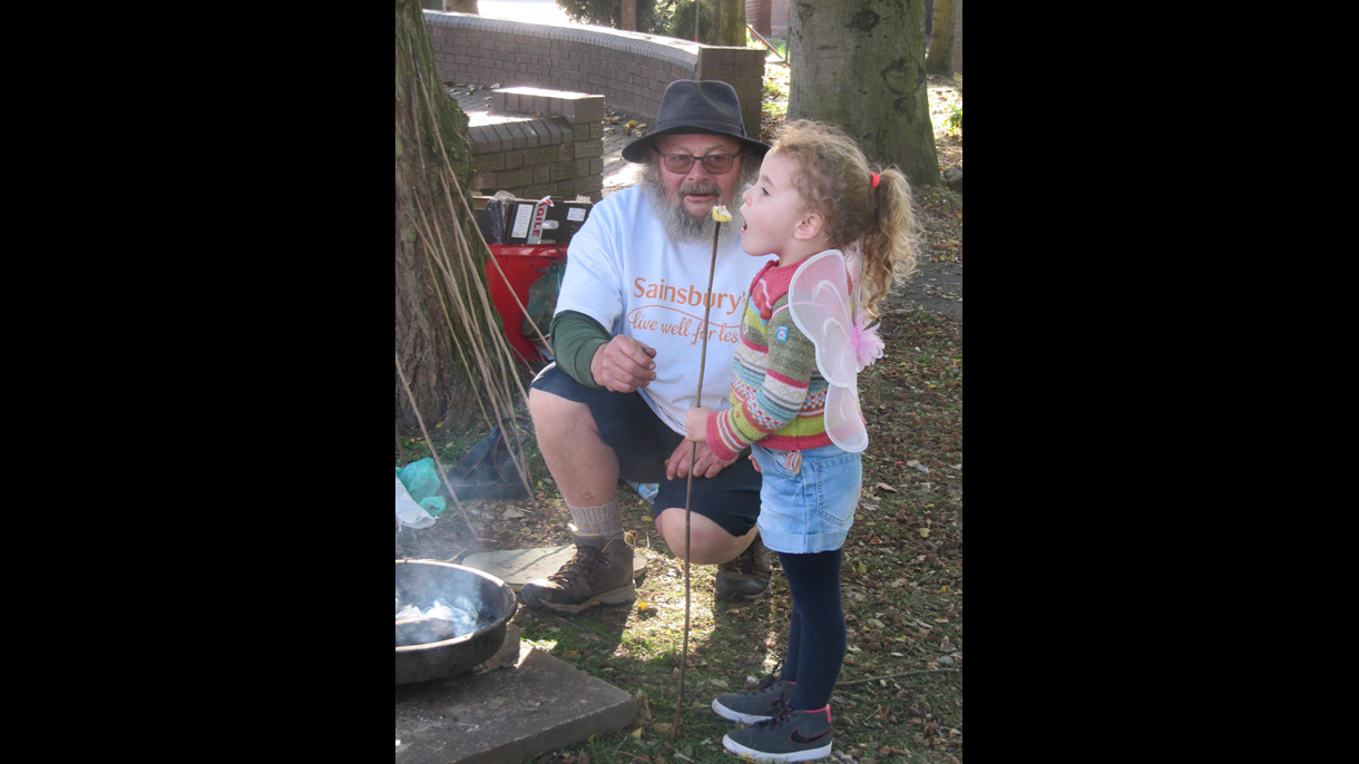 Campfire Cooking with the Environmental Education Project