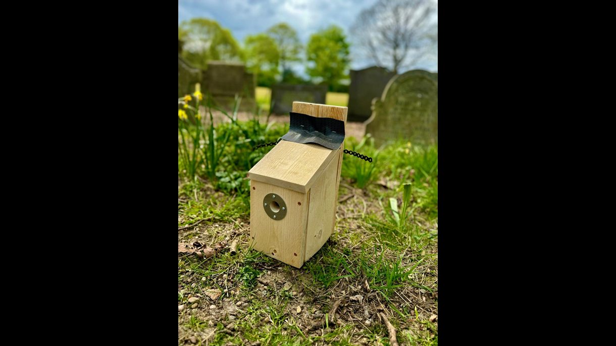 Church Gresley Cemetery Bird Boxes