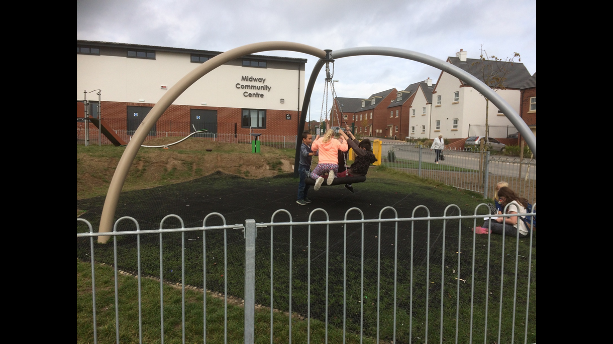 Outdoor play area