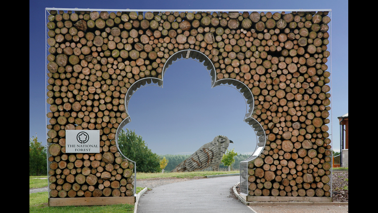 The National Forest arch way
