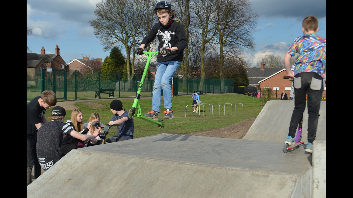 Newhall skate park