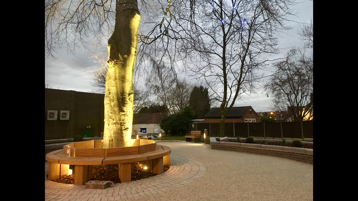 Diana, Princess of Wales, Memorial Garden - after